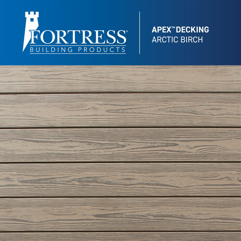 Fortress Building Products Apex 12' x 12' Freestanding PVC Deck Kit